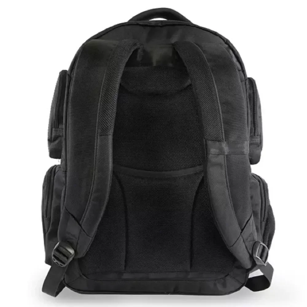 Perry Ellis Black 350 Laptop Backpack- Black travel bag, business bag $160 bag